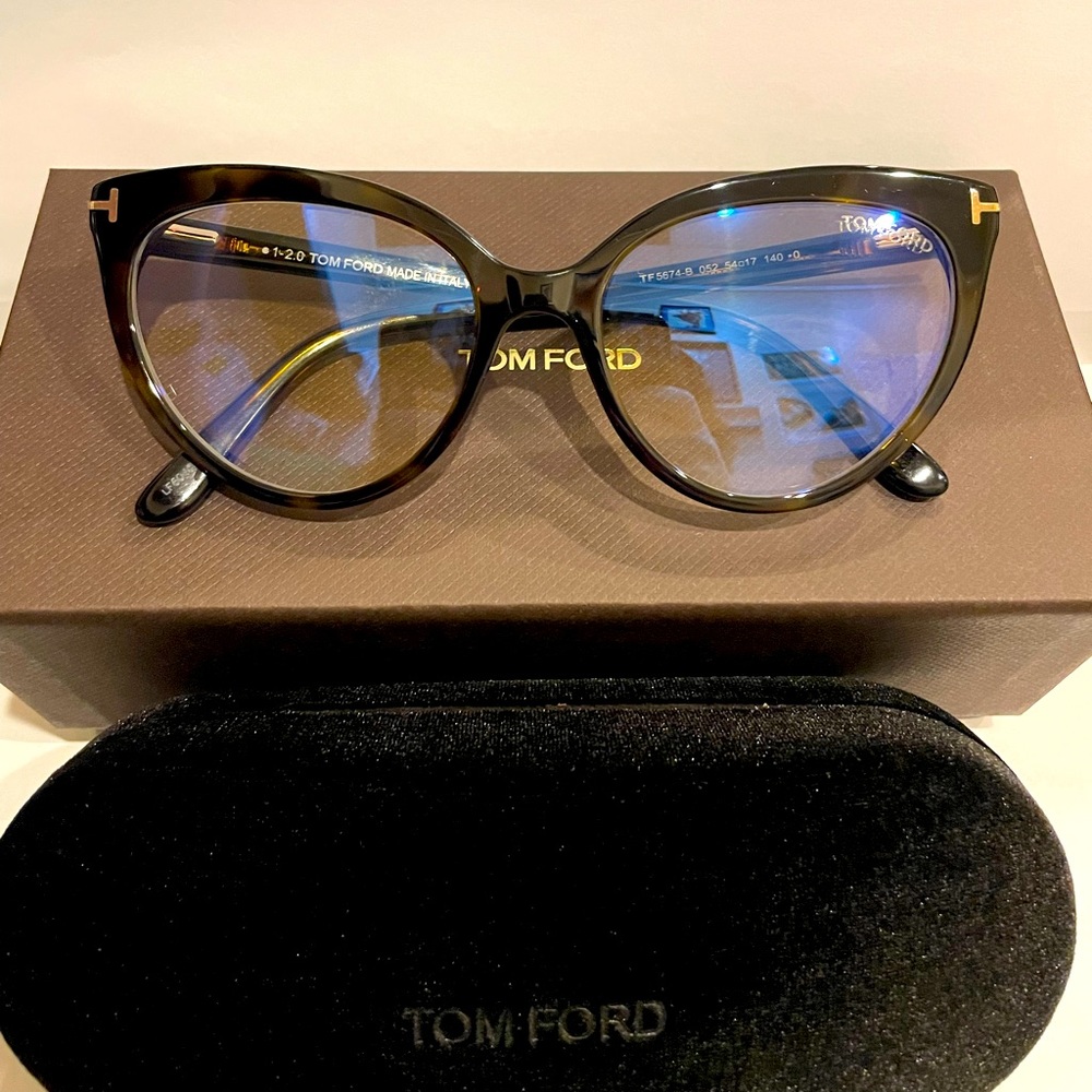 👀Tom Ford Eyeglasses👀 Tortoise CatEye